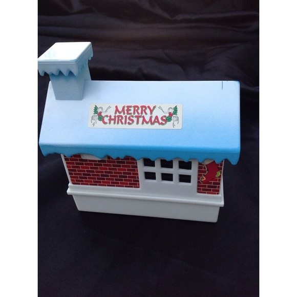 SCIENTIFIC TOYS LTD Christmas Music Box Building House JINGLE BELLS Vintage - Picture 9 of 10